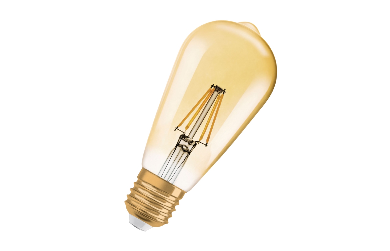 Lâmpada Ledvance Vintage 1906 LED Edison E27 4W 2400K (branco quente)