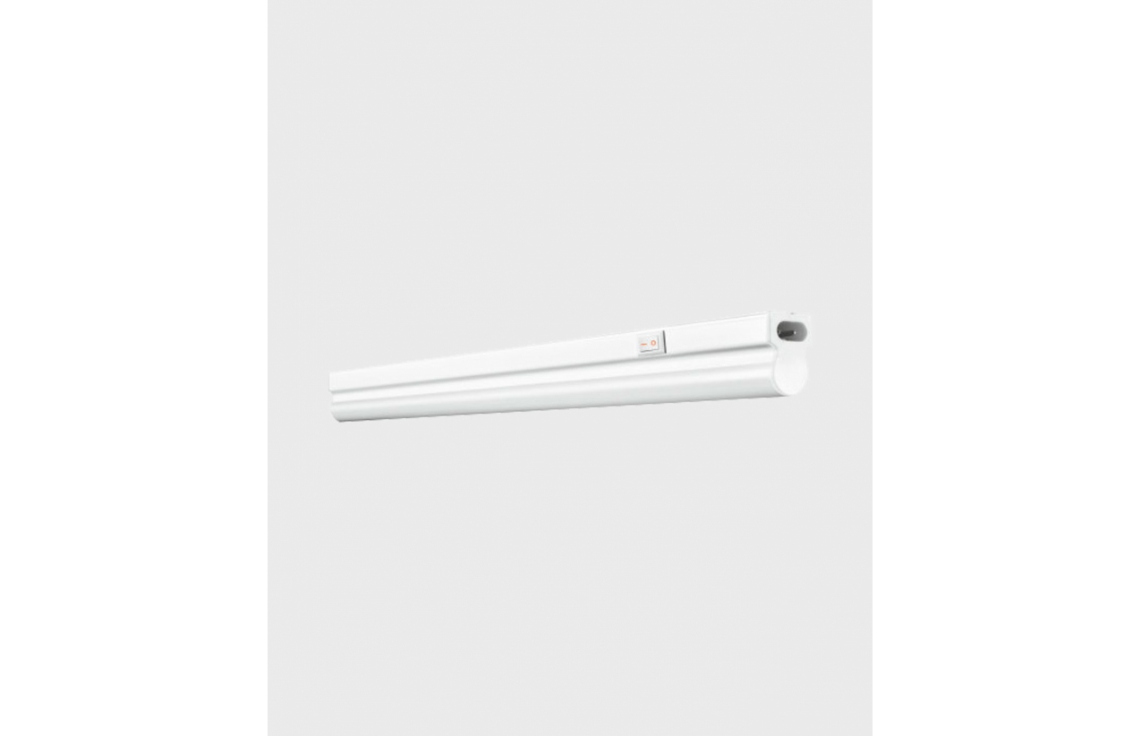 Armadura Ledvance linear LED c/interruptor 17W 150cm  3000K (branco quente) 683341