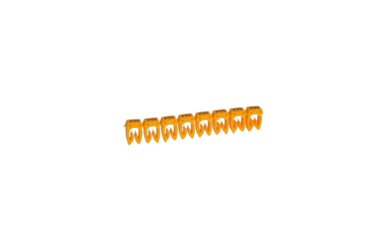 Marcador para cabos e bornes de ligação CAB 3 de 0,5mm a 1,5mm - letra 