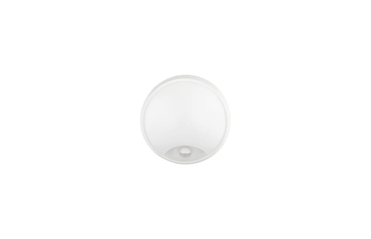 Plafonier com sensor IP65 18W CCT branco