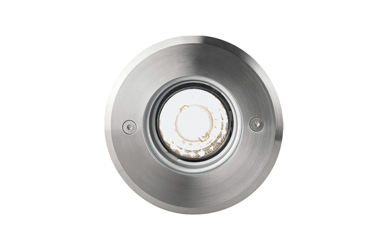 Projetor de chão IP67 GU10 Kilight aço escovado 316