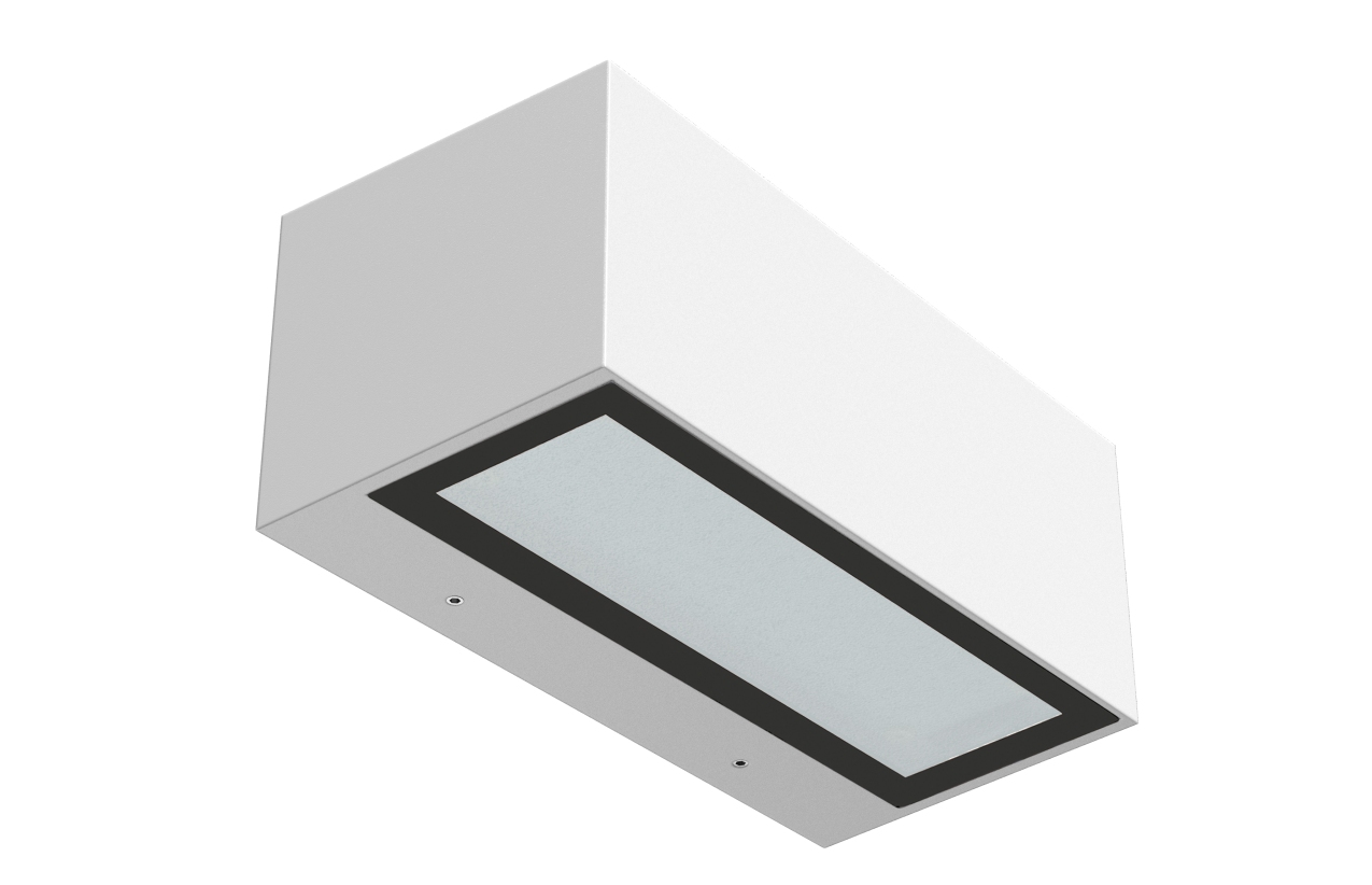 Aplique de parede IP65 branco