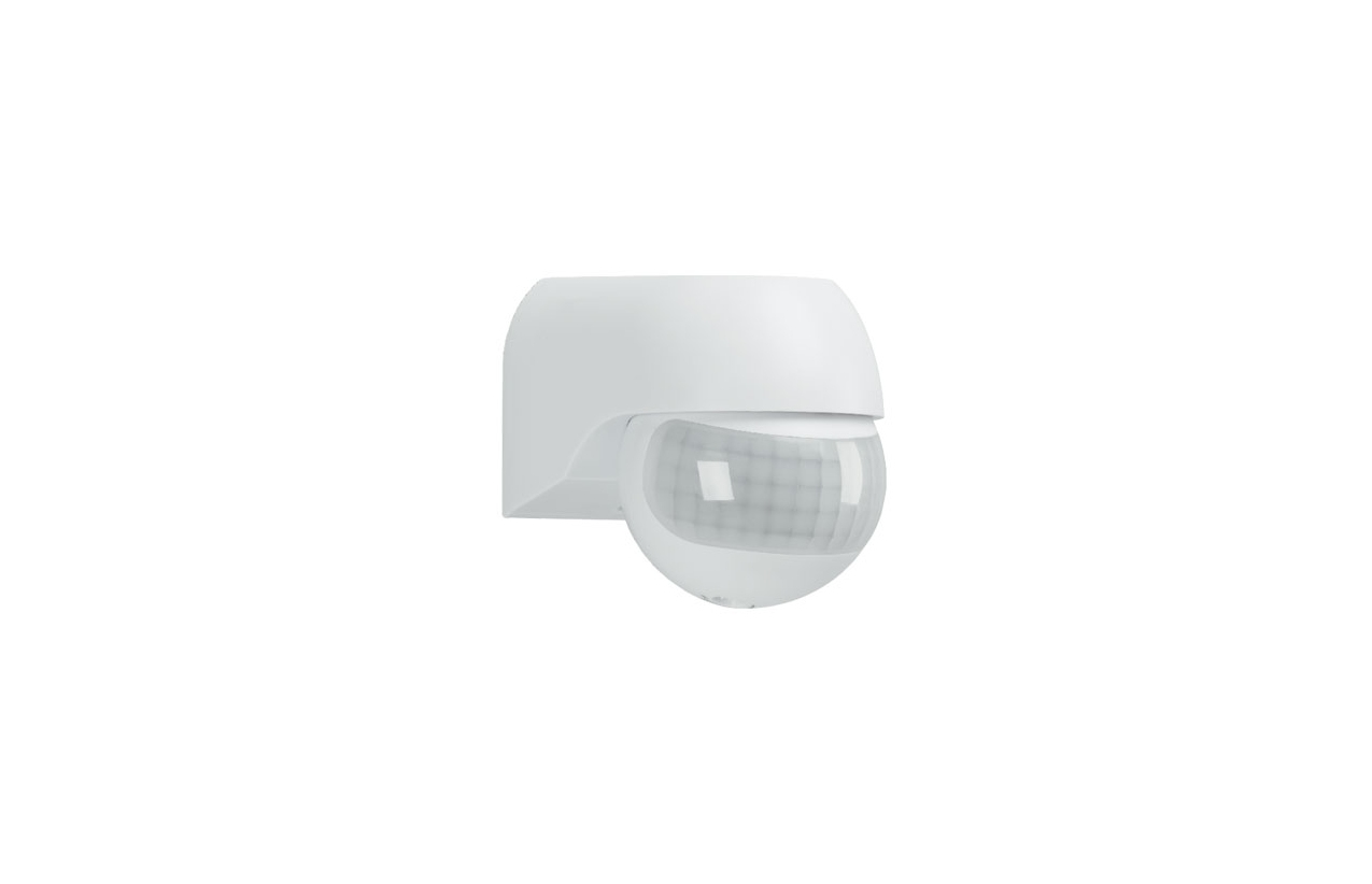 Detetor de movimento de parede saliente 180º 12M IP54 branco Kilight