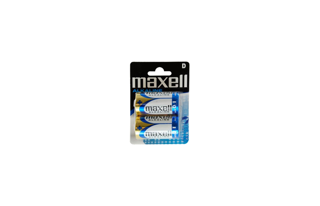 Pilhas alcalinas Maxell LR20 1,5V D