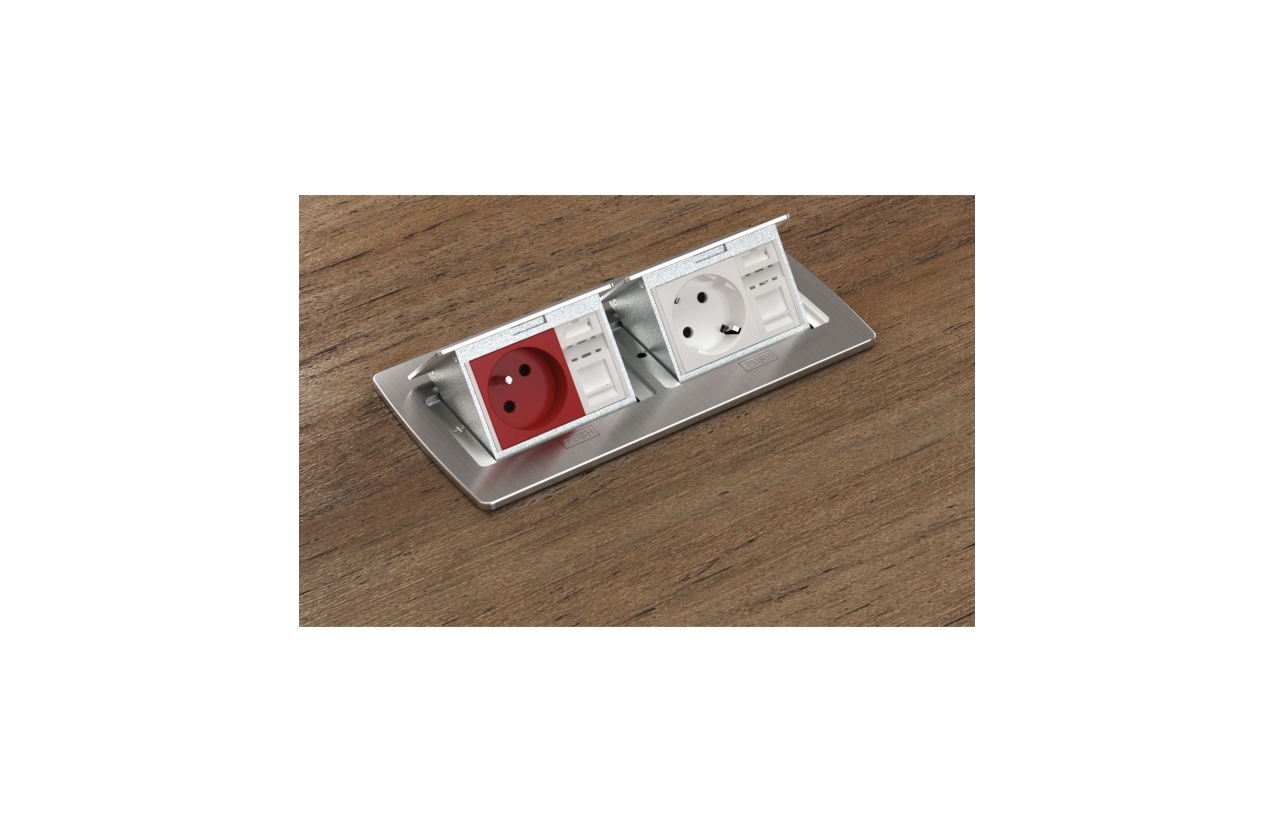 Caixa de chão para interior EAE E-line MINI P-Box 6 módulos