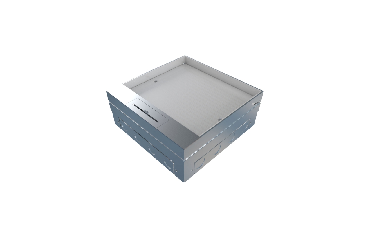 Caixa de chão sem aba para interior EAE E-Line DK-CX1 16 módulos