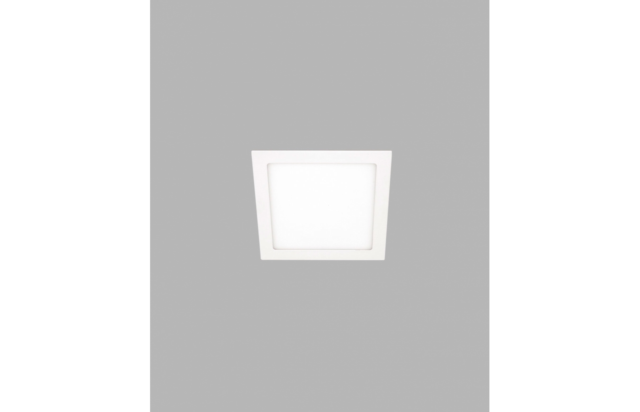 Painel LED Lupo quadrado 5W 3000K (branco quente)