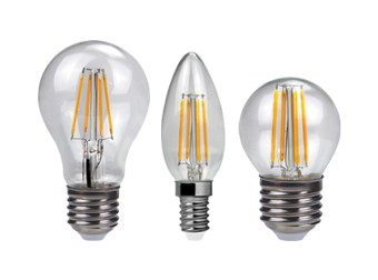 lâmpadas filamento LED vintage