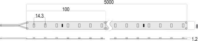 primelux zetta led dimensoes
