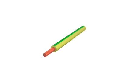 Fio H07V-U (V) 1,5mm verde/amarelo (múltiplos 100m)