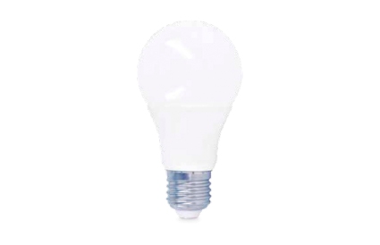 Lâmpada LED A60 E27 10W 24V 3000K (branco quente)