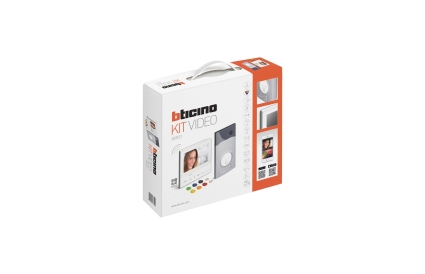 Kit vídeo porteiro Bticino Classe 300 X13E L300M unifamiliar