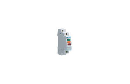 Sinalizador LED triplo encarnado/verde/laranja Hager SVN129