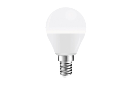 Lâmpada LED esférica KILIGHT E14 5,2W 4100K (branco neutro)