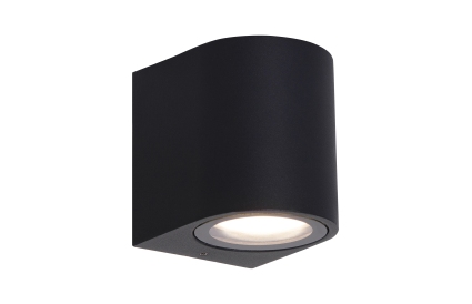 Aplique de parede GU10 IP65 Kilight preto