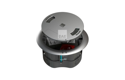 Caixa de chão para interior EAE E-LINE-DK-GRM 6 módulos