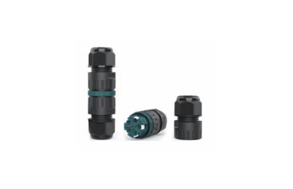 Conector IP68 M25 5P ligação rápida Toptek